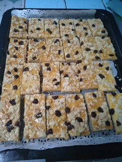 Foto resep Kukis kenari kismis
