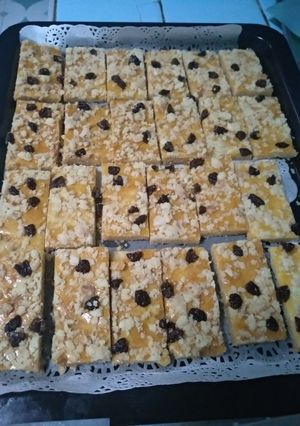 Foto resep Kukis kenari kismis