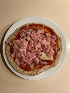 Una foto de Pizza a la sartén