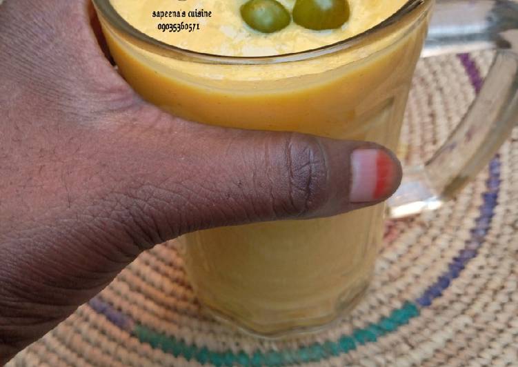 Easiest Way to Prepare Speedy Mango lassi