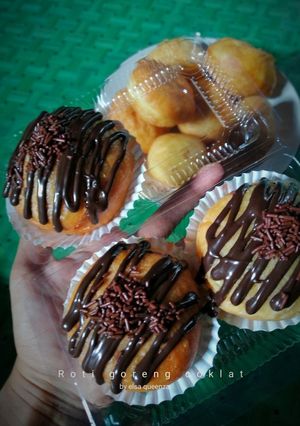 Foto resep Roti goreng toping glaz coklat