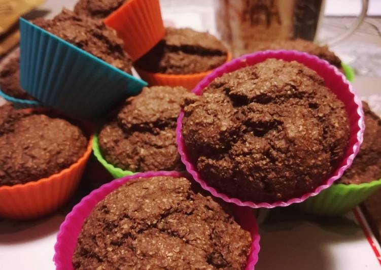 Muffin light con cocco e cacao!