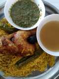 Nasi Mandy Ayam bersama Sahawig