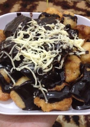 Foto resep Pisang goreng Coklat keju