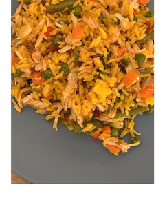 Una foto de Arroz con pollo
