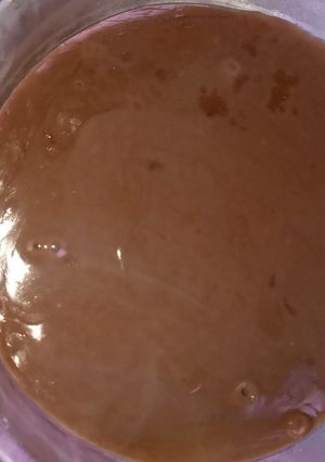 Una foto de Postre chocolatoso