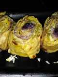 Pinwheel Fruti Sandwich From Leftover Rotis