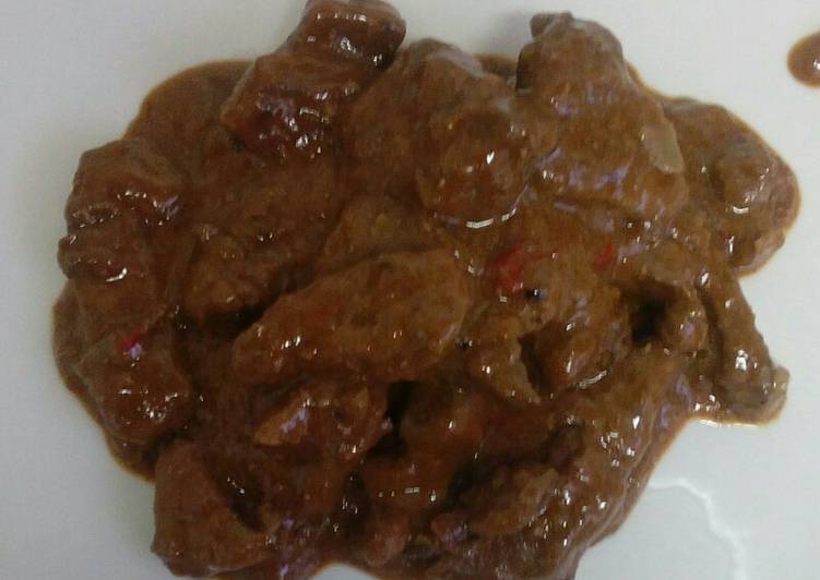 Recipe of Ultimate Lively liver (the tongue twister)