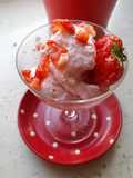 Strawberry mousse