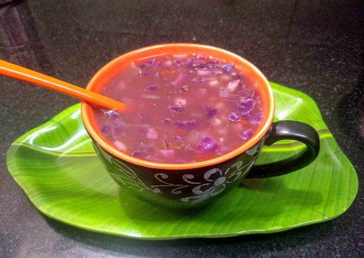 Easiest Way to Make Recipe of Cabbage Barley Soup