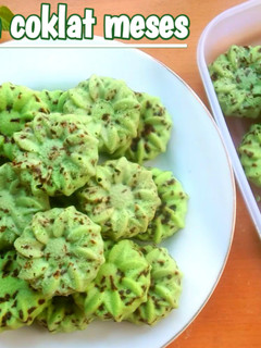Foto resep Bolu pandan meses mini