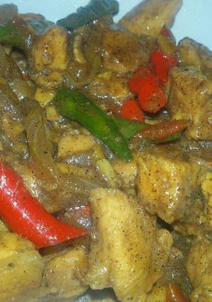 Foto resep Ayam Lada Hitam