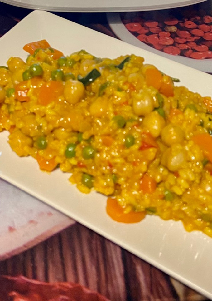 Una foto de Risotto vegetariano (Thermomix)