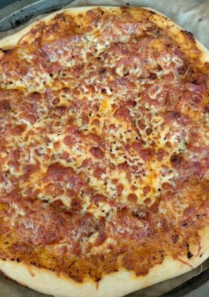 Foto resep Thin Dough Pizza Homemade