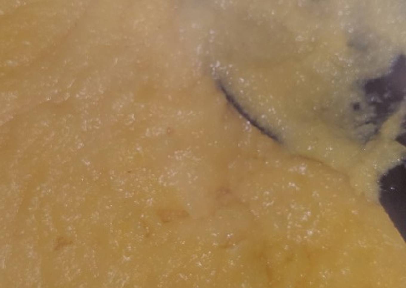 Polenta rica fácil y sin grumitos y con salsa expresss