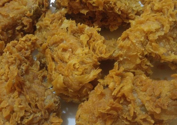 Bagaimana masak Ayam KFC LoBet (Low Budget) masakan sehari hari