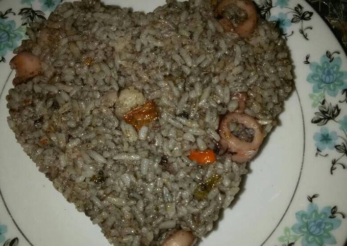 Resep Nasi Goreng Cumi Hitam Anti Gagal