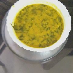 A picture of Dal palak ke sabji.