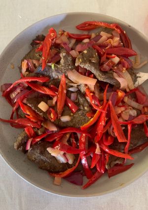 Foto resep Dendeng batokok cabe merah
