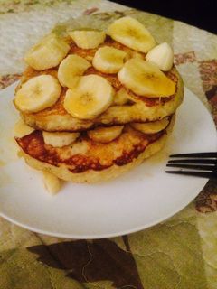 صورة لوصفة بان كيك الموز 😍
