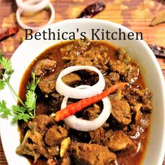 A picture of Mutton Vindaloo - Goan Style.