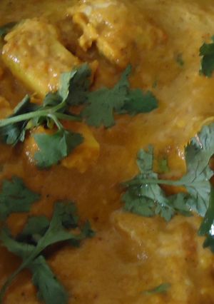 A picture of Shahi Paneer.