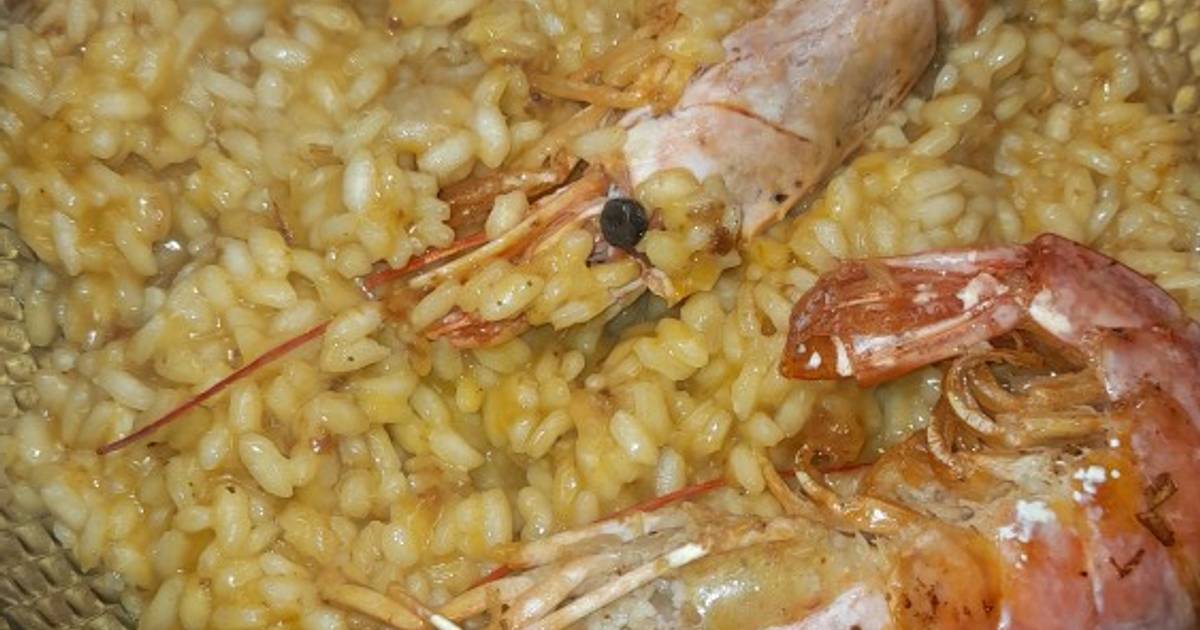 Risotto de crema de marisco Receta de Ramón Palmerín Granado Cookpad