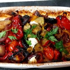 A picture of My Roasted Veg.