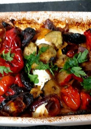 A picture of My Roasted Veg.