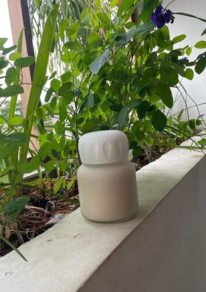 Hình của món Sữa gạo đậu phộng hạt điều.