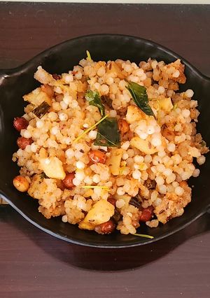 A picture of Sabudana Khichdi.