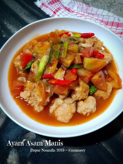 Foto resep Ayam Asam Manis