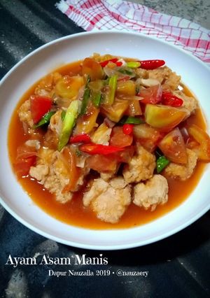 Foto resep Ayam Asam Manis