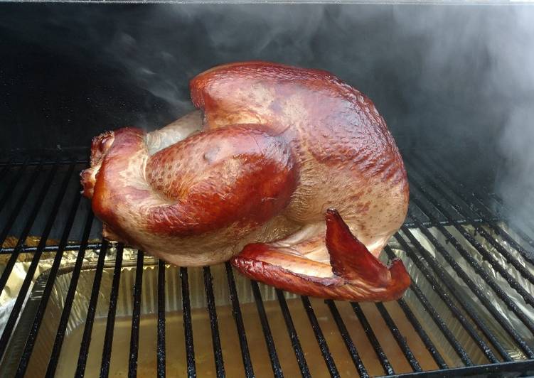 Recipe of Appetizing Smoked Turkey !!