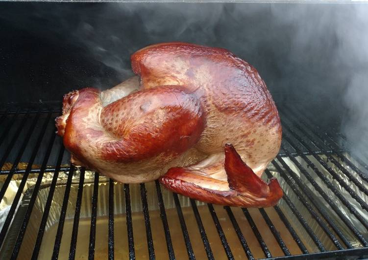 Recipe of Homemade Smoked Turkey !!