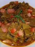 Beef with fresh rosemary 