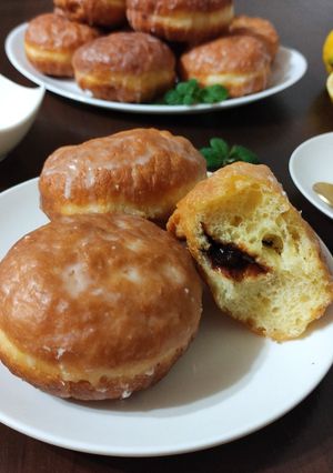 Zdjęcie przepisu Pączki tradycyjne.