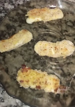 Una foto de Bastones de queso saludables 🧀