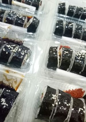 Foto resep Kimbap atau sushi korea