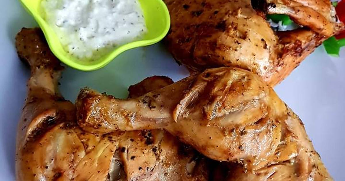 Lemon and herb chicken (nando's style) Recipe by Iammehreenkashif - Cookpad