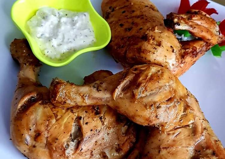 Easiest Way to Make Any-night-of-the-week Lemon and herb chicken (nando&#39;s style)