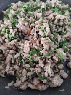 รูปของ หมูสับผัดกะปิ ชะอม