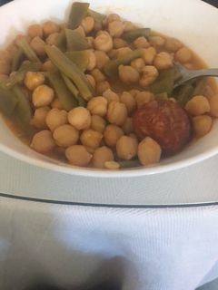 Una foto de Cocido con habichuelas
