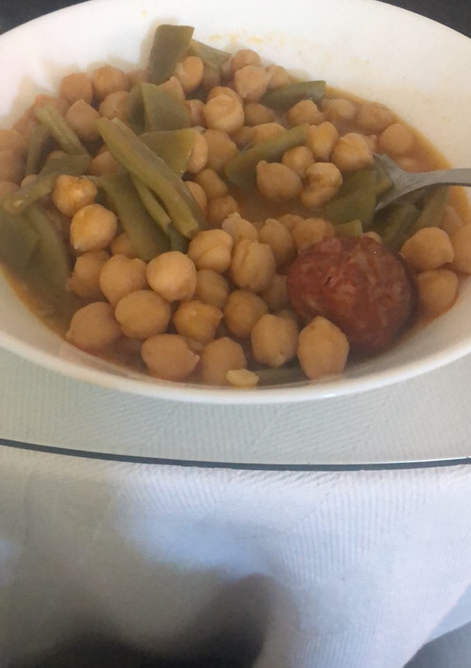 Una foto de Cocido con habichuelas
