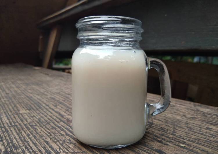 Wedang Jahe Susu Kedelai