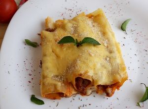 Une photo de Cannellonis à la béchamel