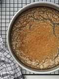 Black Sesame Mochi Cake