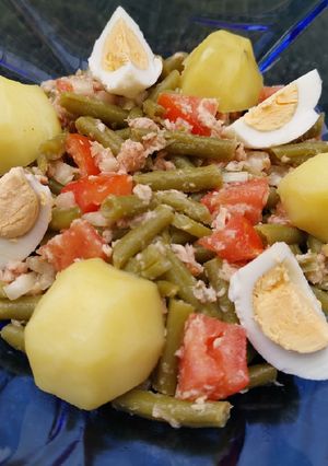 Foto principal de Ensalada de judías verdes (ensalada campera)