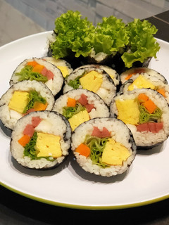 Foto resep Kimbab Makanan Korea Simple