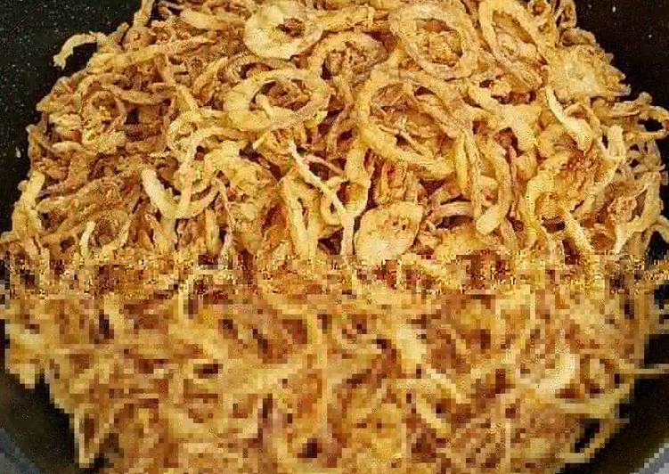 Recipe of Quick Crispy Onion